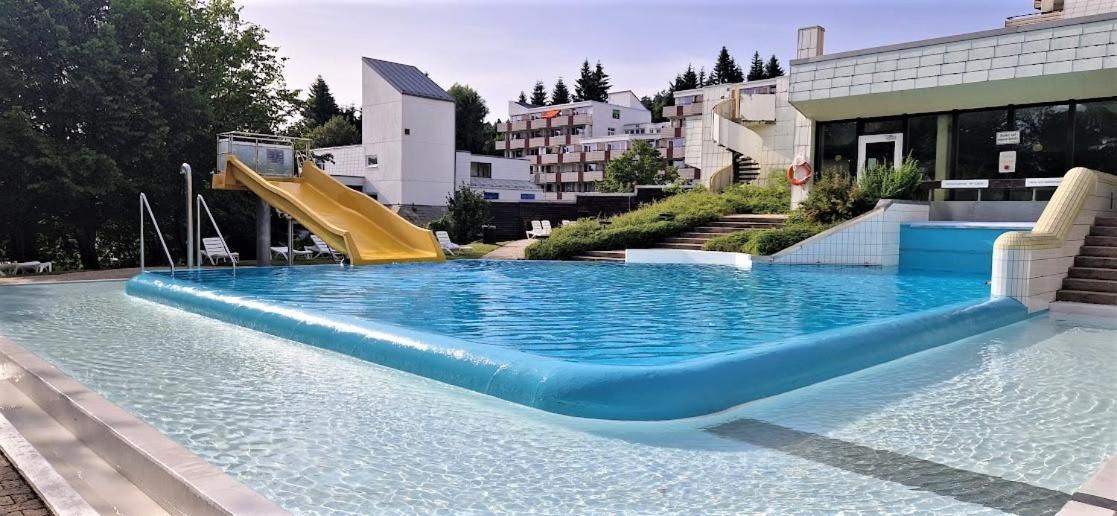 Pools, Sauna Und Balkon Mit Panoramablick Sankt Englmar Extérieur photo