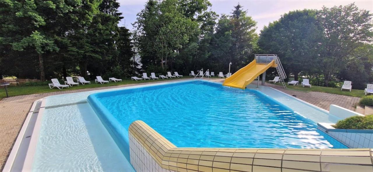 Pools, Sauna Und Balkon Mit Panoramablick Sankt Englmar Extérieur photo