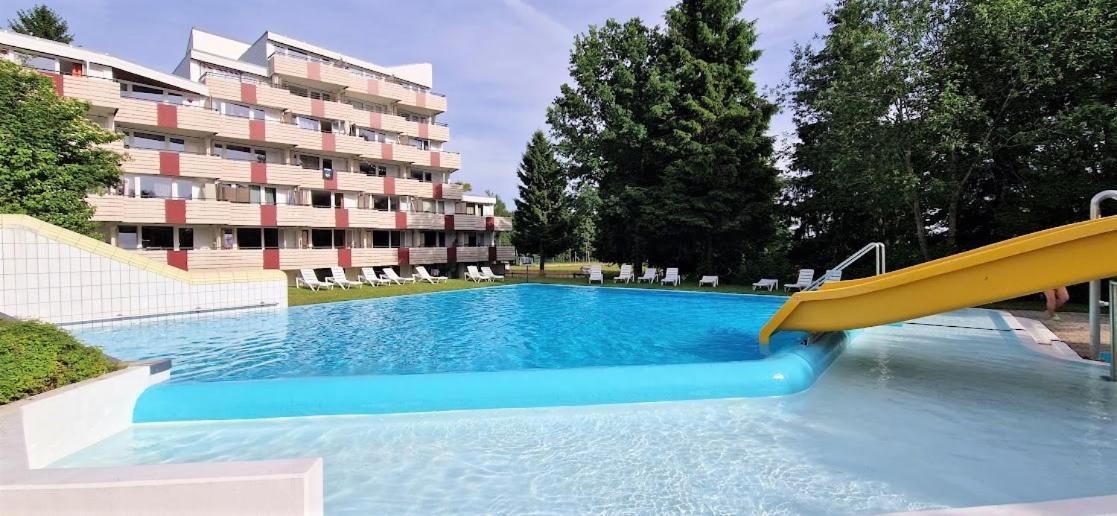 Pools, Sauna Und Balkon Mit Panoramablick Sankt Englmar Extérieur photo