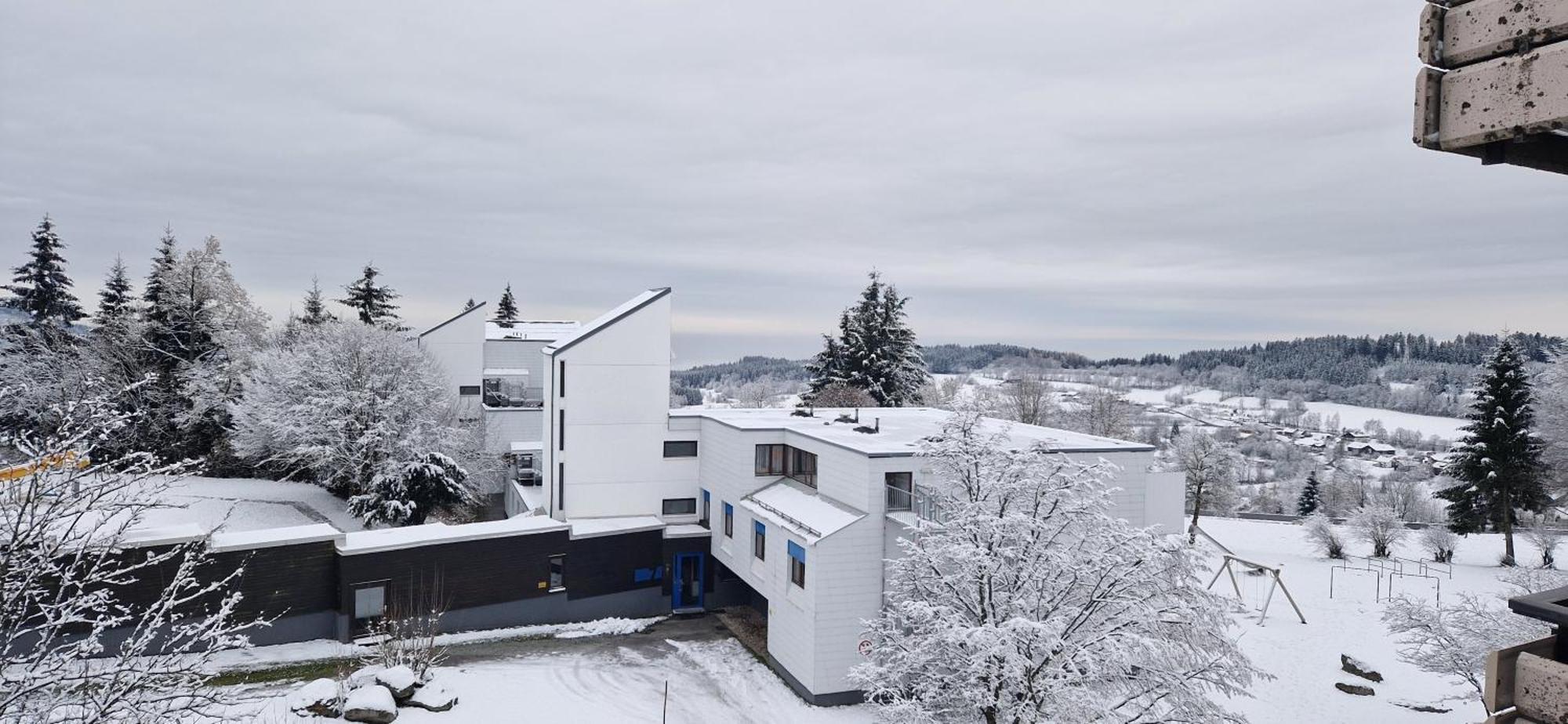 Pools, Sauna Und Balkon Mit Panoramablick Sankt Englmar Extérieur photo